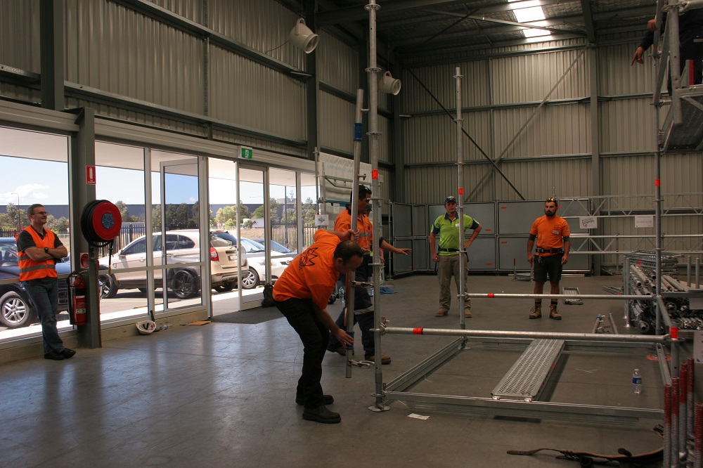 layher scaffolding training