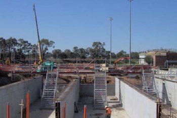 Liverpool sewerage treatment plant access