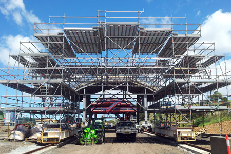 Waterproofing gantry